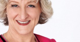 Sheryl Roush in Pink Portrait