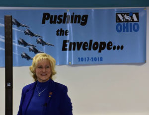 Sheryl Roush speaking at NSA-OHIO