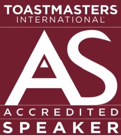 Accredited Speaker / Toastmasters International